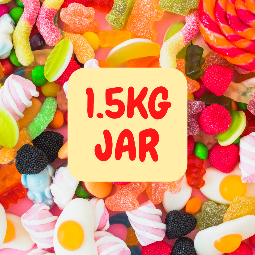 1.5kg Pick and Mix custom jar